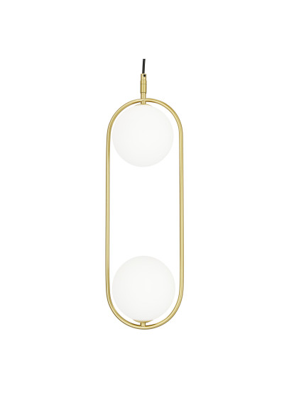 Lampa wisząca Cordel 2xG9 mosiężny 18,5 cm - zdjęcie produktu 2