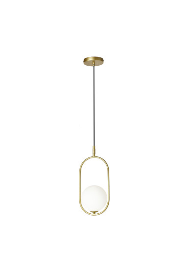 Cordel pendant light 1xG9 mosiężny 18,5 cm - product image 12