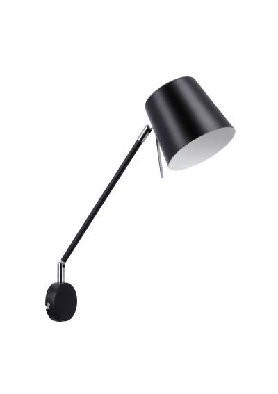 Lampa ścienna Killy 1xE14 czarny matowy 40,5 cm