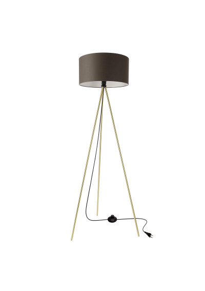 Lampa podłogowa Vanti 1xE27 brązowy 144 cm