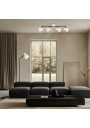 Lampa sufitowa Zumba 4xE14 biało czarny 71 cm - zdjęcie produktu 3