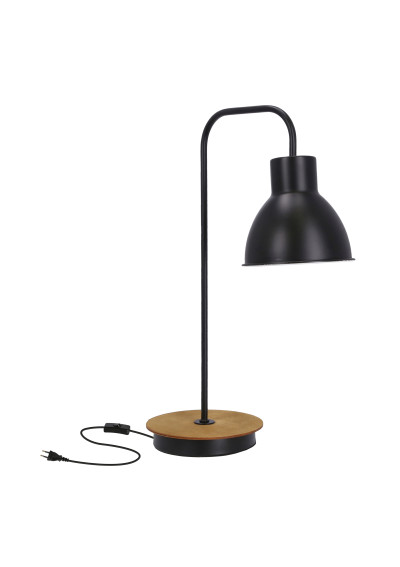 Lampa stołowa Vario 1xE27 czarny 30,5 cm - zdjęcie produktu 5