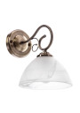 Lampa ścienna Horizon 1xE27 brązowy 23 cm