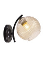Manon wall light 1xE27 brown 22 cm