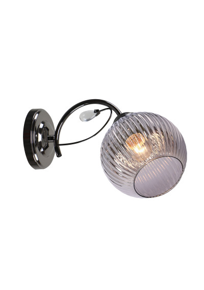 Cromat wall light 1xE27 grey 28 cm