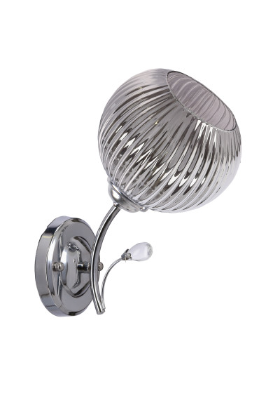 Pinsa wall light 1xE27 silver 20 cm