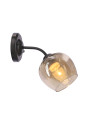 Breeze wall light 1xE27 black 24 cm