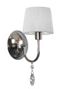 Lampa ścienna Sorento 1xE14 srebrny 35 cm