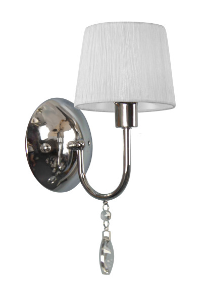 Lampa ścienna Sorento 1xE14 srebrny 35 cm