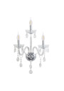 Lampa ścienna E14 3xE14 transparentny 38 cm