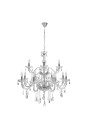 E14 pendant light 12xE14 transparent 78 cm