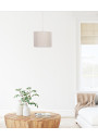 Farm pendant light 1xE27 beige 25 cm - product image 1