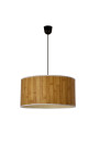 Lampa wisząca E27 1xE27 brązowy 40 cm