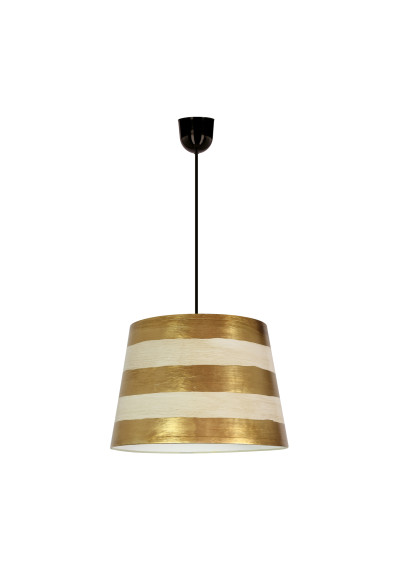 Lampa wisząca E27 1xE27 brązowy 35 cm
