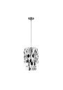 E27 pendant light 1xE27 silver 26 cm