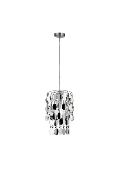 E27 pendant light 1xE27 silver 26 cm