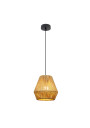 Lampa wisząca Etnos 1xE27 brązowy 20 cm