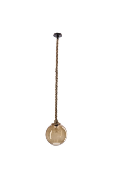 Shedon pendant light 1xE27 brown 25 cm
