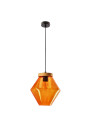 Lampa wisząca Brels 1xE27 pomarańczowy 23 cm
