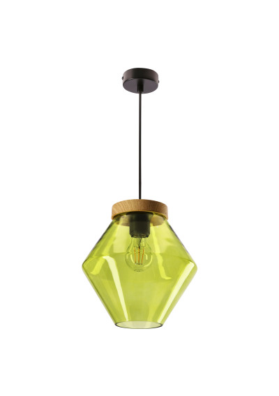Brels pendant light 1xE27 green 23 cm