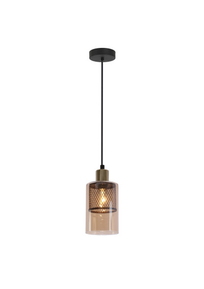 Cabi pendant light 1xE14 brown 10 cm