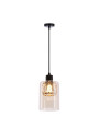 Lampa wisząca Ducato 1xE27 brązowy 10 cm