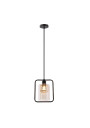 Destro pendant light 1xE27 brown 20 cm