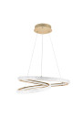 Elio pendant light 32 W LED 3000,45 K gold 48 cm - product image 1