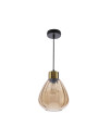 Monte pendant light 1xE27 brown 20 cm