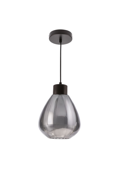 Monte pendant light 1xE27 grey 20 cm