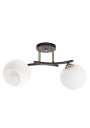 Calmo ceiling light 2xE27 brown 48 cm