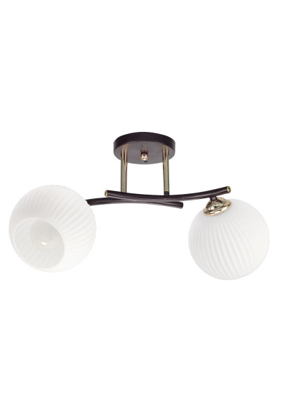 Calmo ceiling light 2xE27 brown 48 cm