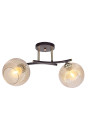Lampa wisząca Manon 2xE27 brązowy 48 cm