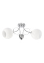 Tartine ceiling light 2xE27 silver 60 cm