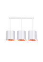Atlanta pendant light 3xE27 white 72 cm - product image 3