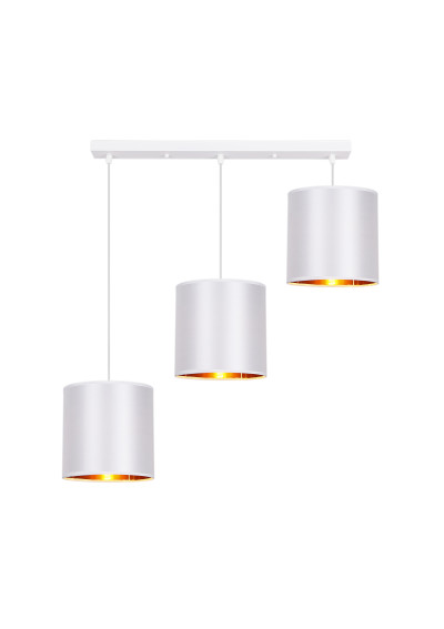 Lampa wisząca Atlanta 3xE27 biały 72 cm - zdjęcie produktu 4