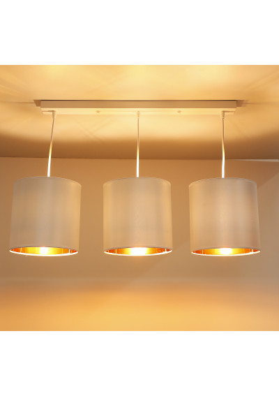 Atlanta pendant light 3xE27 white 72 cm - product image 5