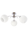 Yoko ceiling light 3xE27 silver 56 cm