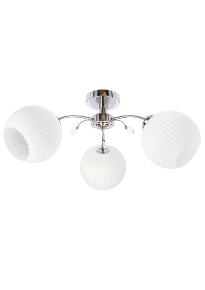 Lampa sufitowa Yoko 3xE27 srebrny 56 cm