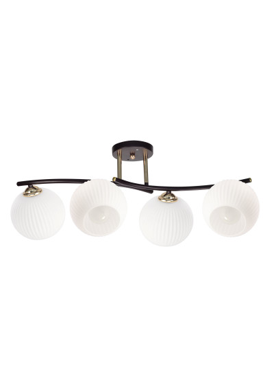 Lampa wisząca Calmo 4xE27 brązowy 68 cm