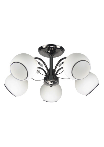 Lampa sufitowa Graphite 5xE27 czarny 56 cm