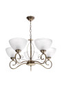 Horizon pendant light 5xE27 patynowy 57 cm