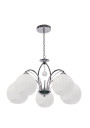 Lampa wisząca Sandrine 3xE27 srebrny 46 cm