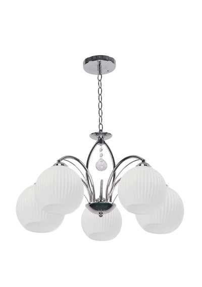 Sandrine pendant light 3xE27 silver 46 cm