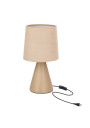 Satti table lamp 1xE14 brown 13 cm - product image 1