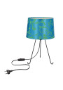 Lampa stołowa Elva 1xE14 niebieski 20 cm