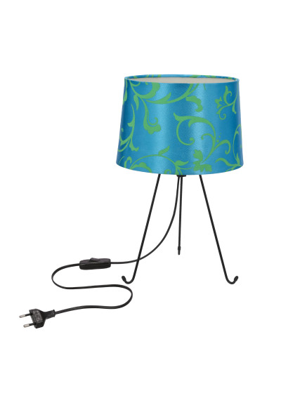 Elva table lamp 1xE14 blue 20 cm