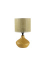 Lampa stołowa Riba 1xE14 brązowy 18 cm