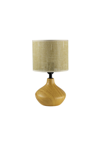 Riba table lamp 1xE14 brown 18 cm