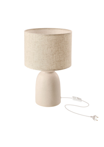 Lampa stołowa Tafla 1xE14 beżowy 25 cm